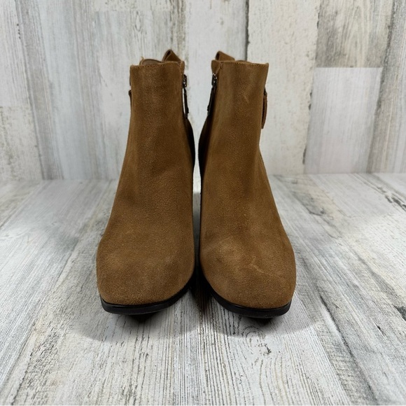 Blondo Women's Siena Boot Waterproof Block Heel Black Leather Zip Bootie #1288 - Picture 12 of 14